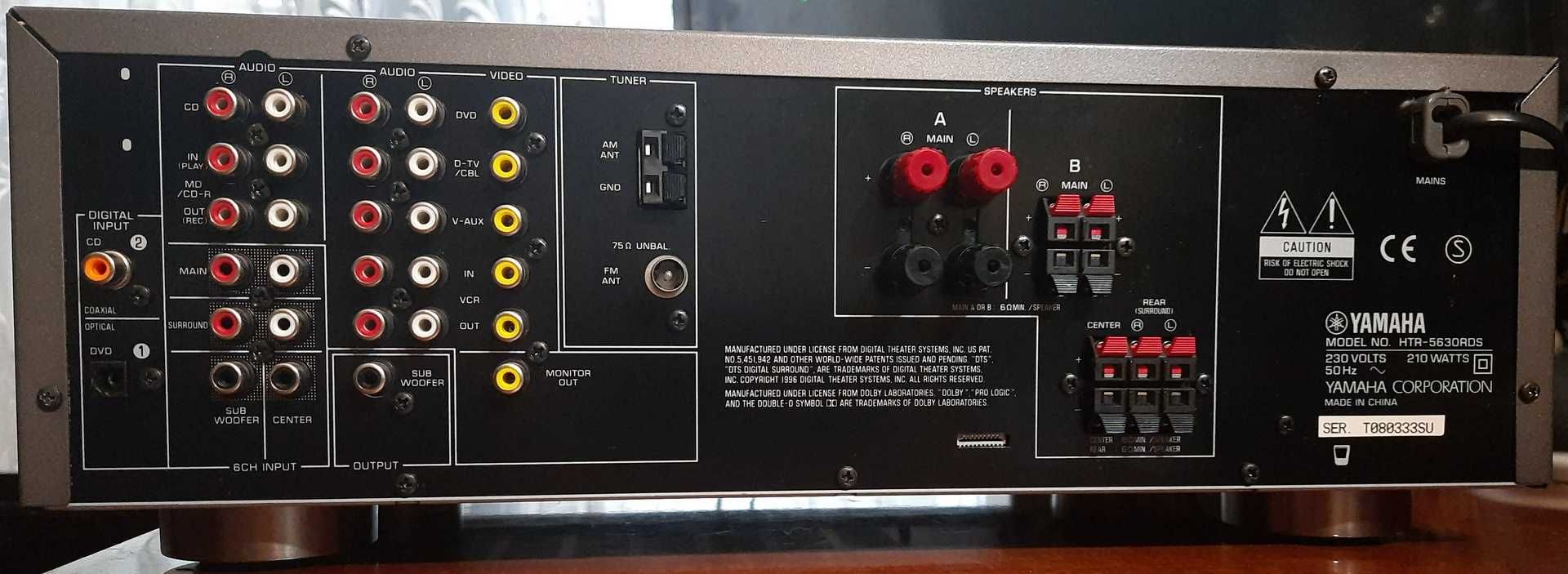 Yamaha RX-V2400RDS;
Yamaha HTR-5630; Fine Arts by Grundig R1-Ресиверы.
