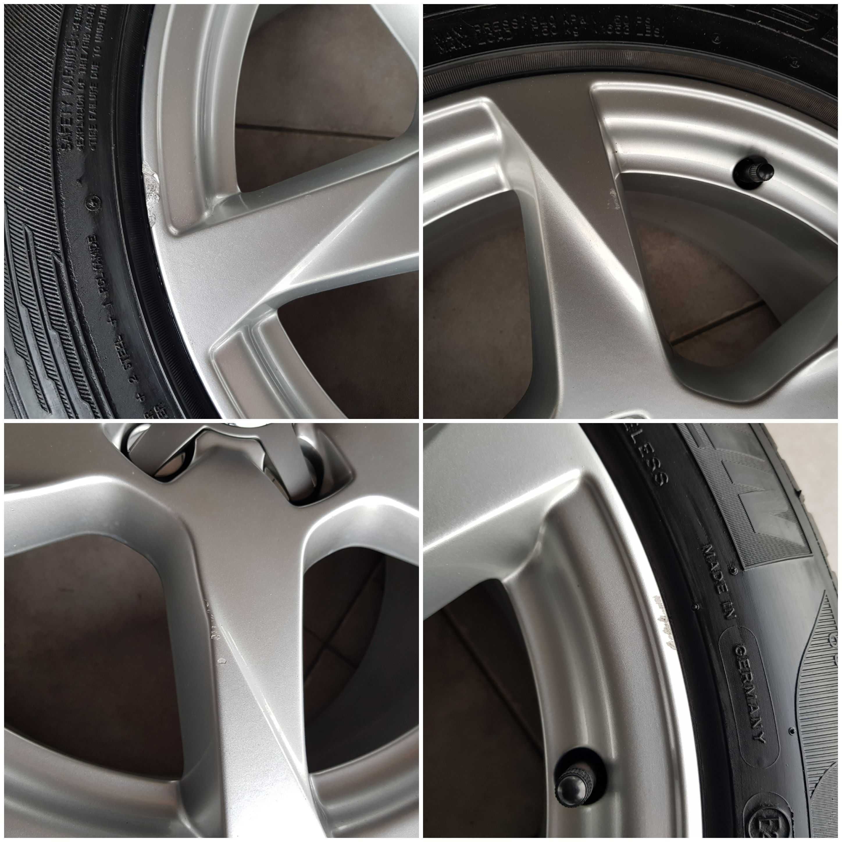 Felgi aluminiowe koła Audi A4 B8 7,5x17 et45 5x112 A6 c6 225/50/17