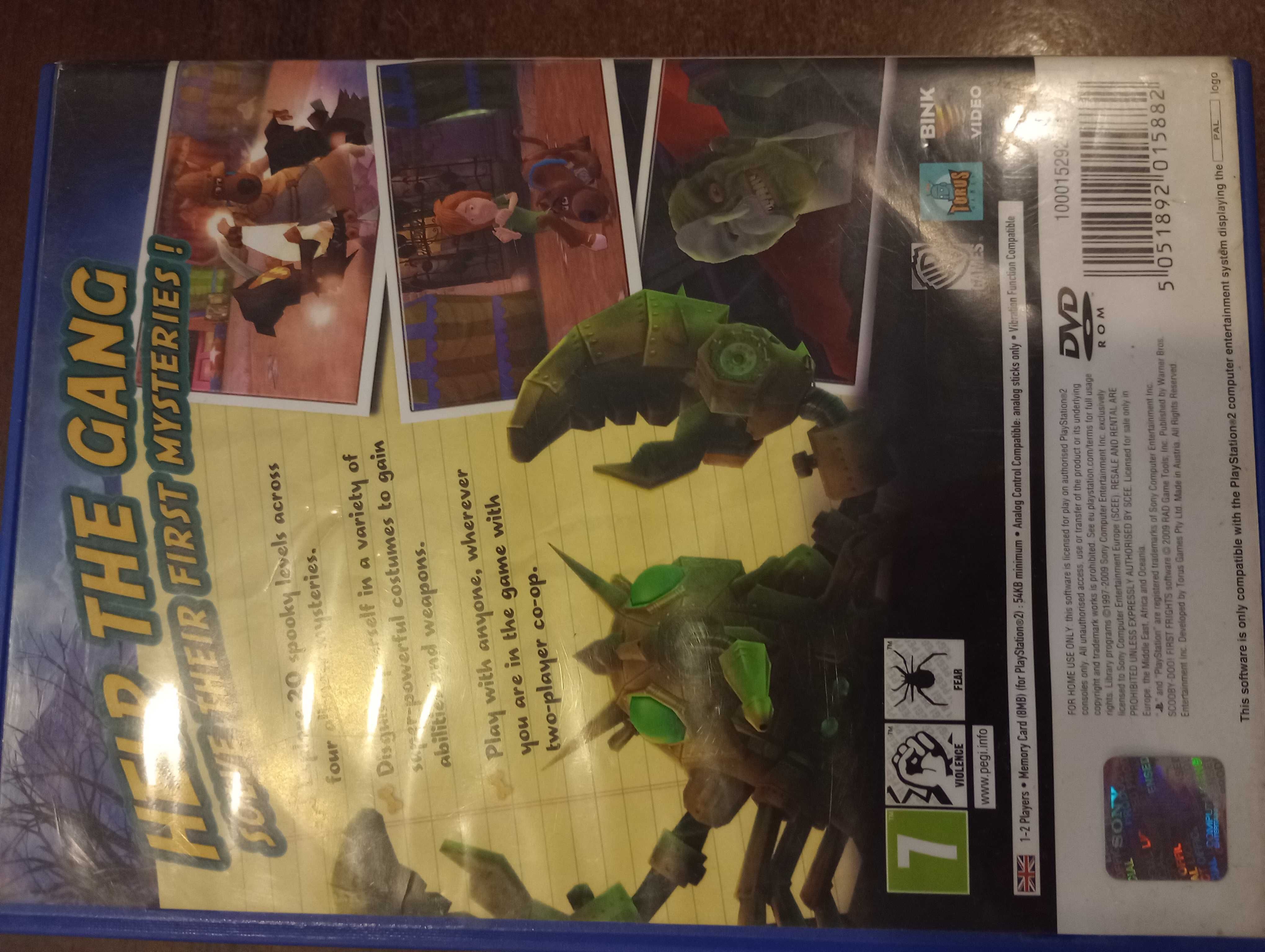 Ps2 Scooby-Doo First Frights playstation 2