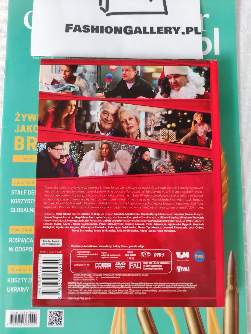 Film Listy do M (komedie romantyczna) DVD Piotr Adamczak, T.Karolak