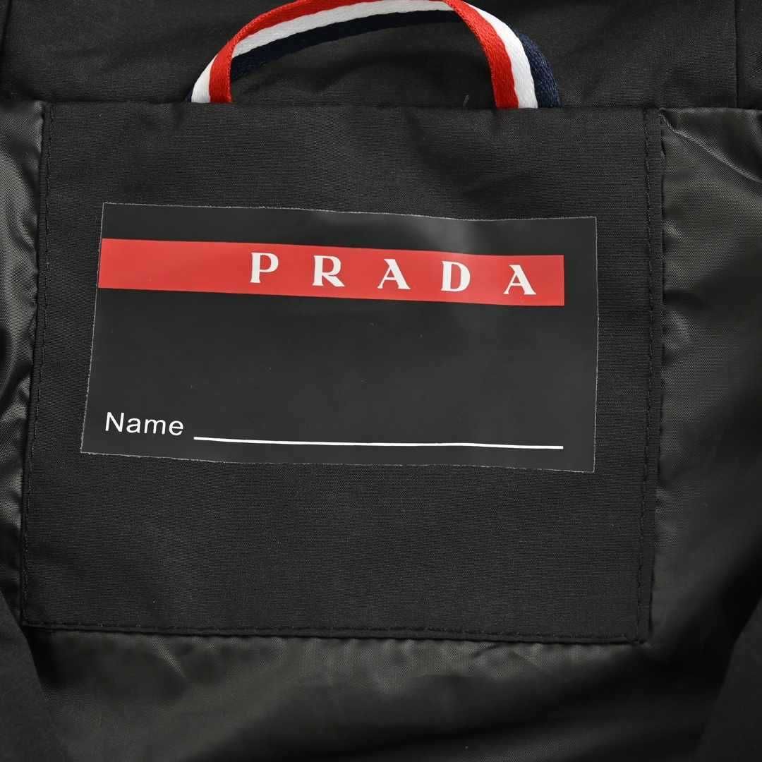 Prada casaco de alta qualidade preto