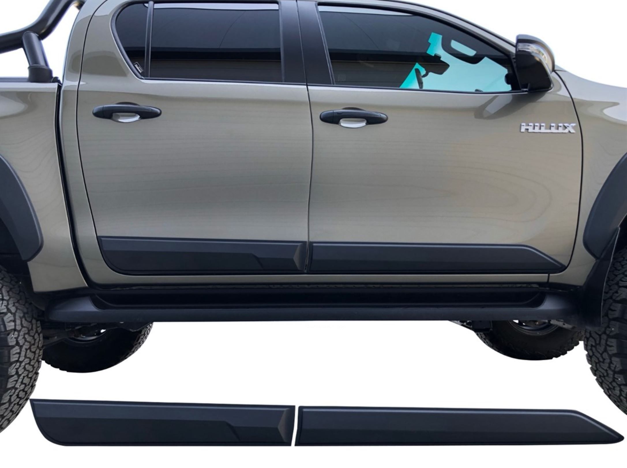 Nakładki na drzwi dokładki Toyota Hilux 2016-