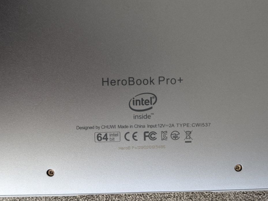 Chuwi Herobook + portatil