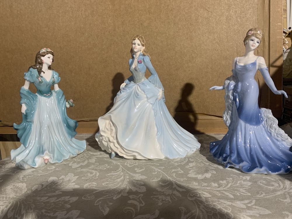 Английские фарфоровые статуэтки COALPORT