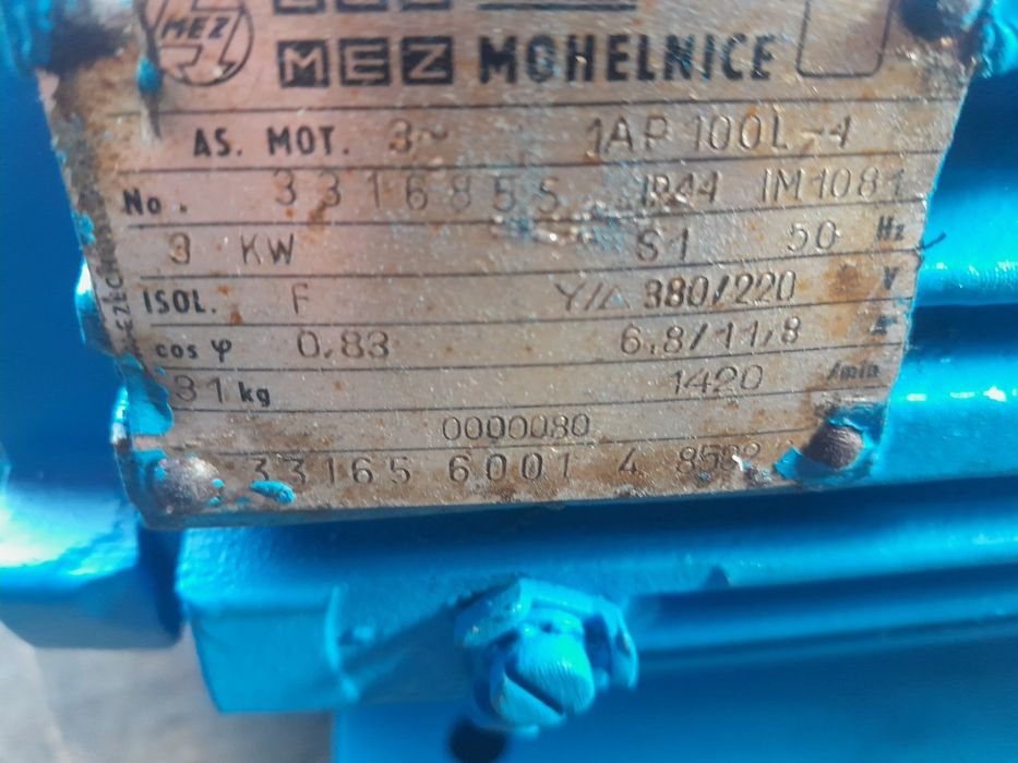 Silnik elektryczny 3kw 1420 obrotów/min