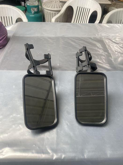 Espelhos retrovisores adicionais para caravanas