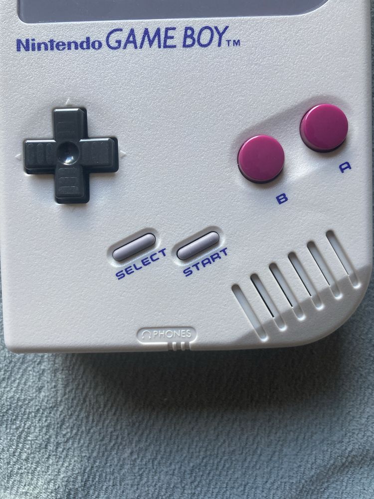 GameBoy original + jogo Gargoyle's Quest com manual