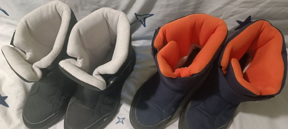 Зимние термосапожки Quechua waterproof сапоги 26 27 30 16 16,5 18см