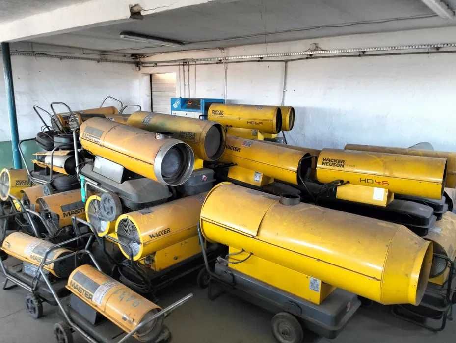 дизельні обігрівачі (теплові гармати)