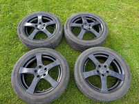 Koła, alufelgi czarne 17” Audi A3 Skoda Volkswagen Michelin