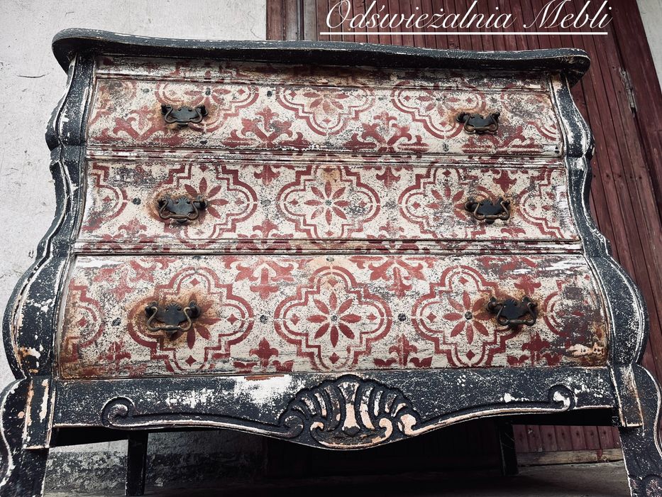 Komoda drewniana marokańska WYPRZEDAŻ !
