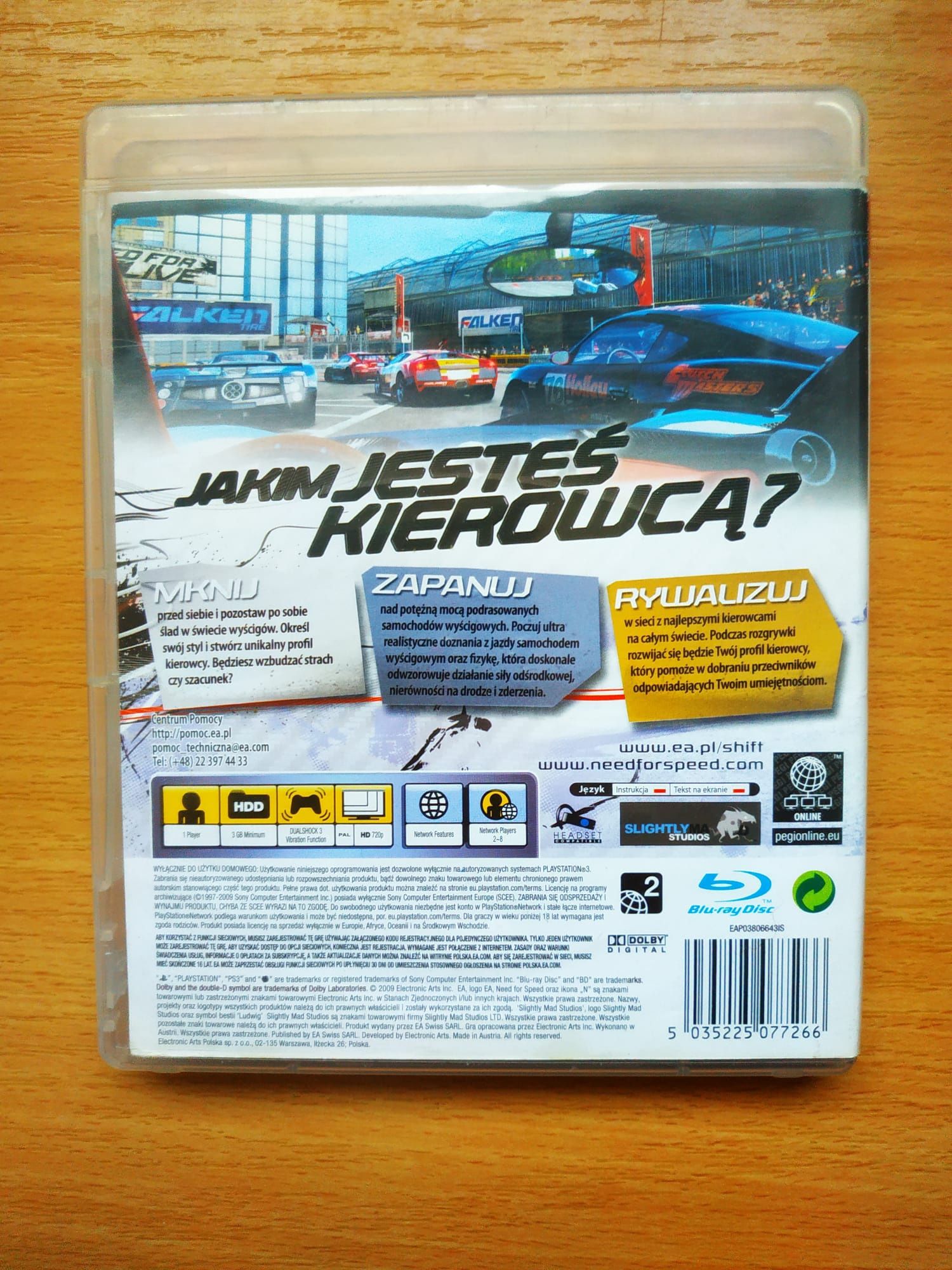 Ned For Speed Shift,ps3, pl, stan bdb, możliwa wysyłka olx..