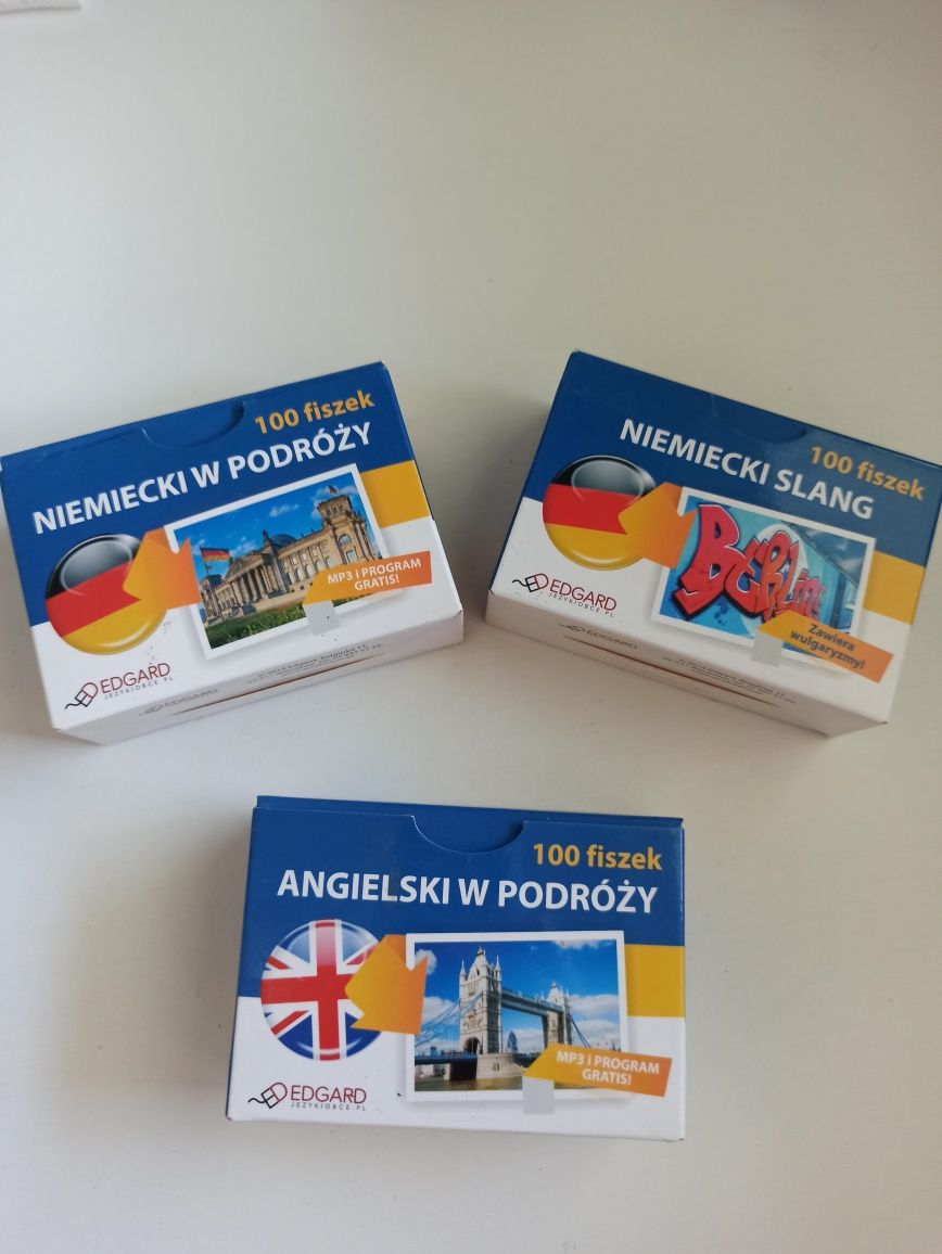 Fiszki Nauka Języków Niemiecki Angielski
