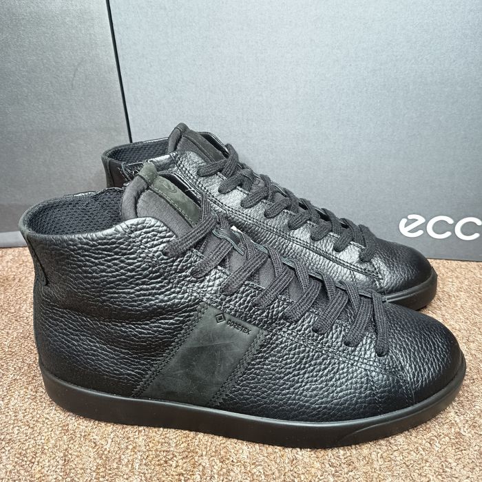 Gore-tex. Шкіряні високі кеди Ecco Street Lite W