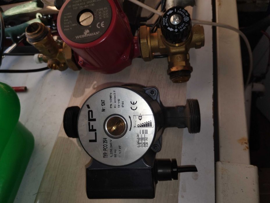 Pompa obiegowa do C.O.