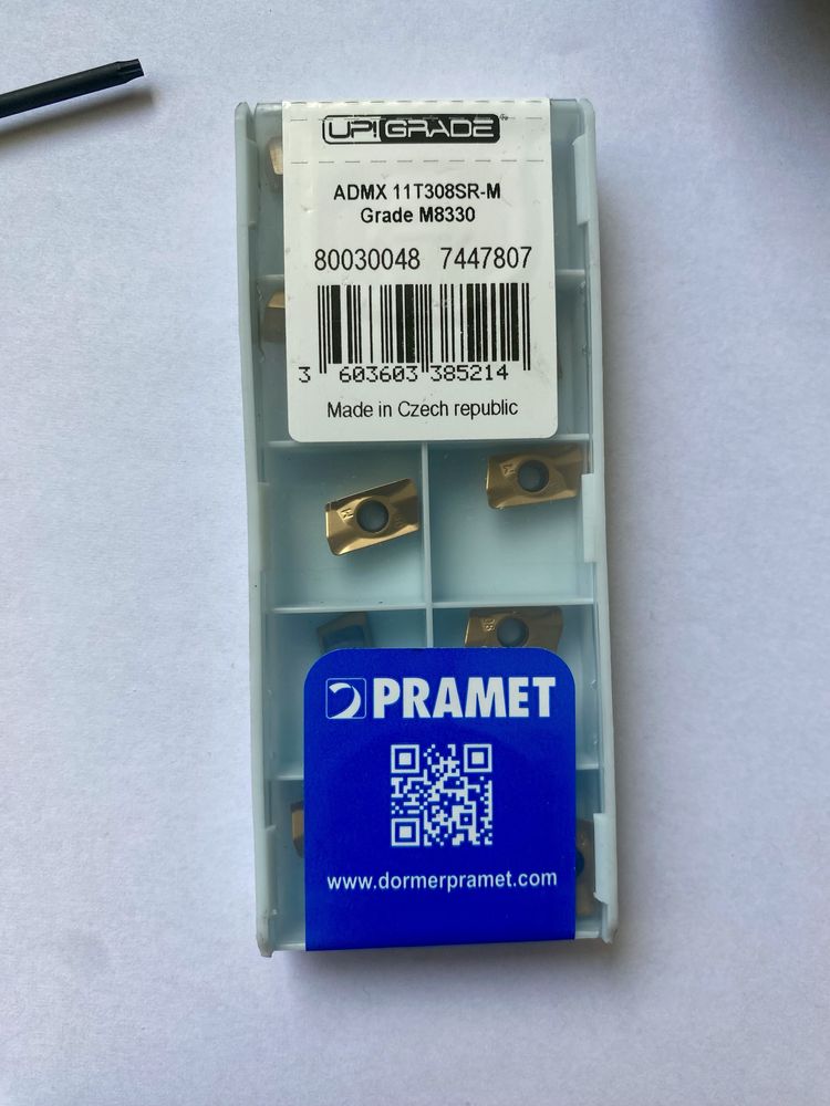 Głowica frezarska 16A2R050A16-SAD11E-C + ADMX 11 T308SR-M Nowe!