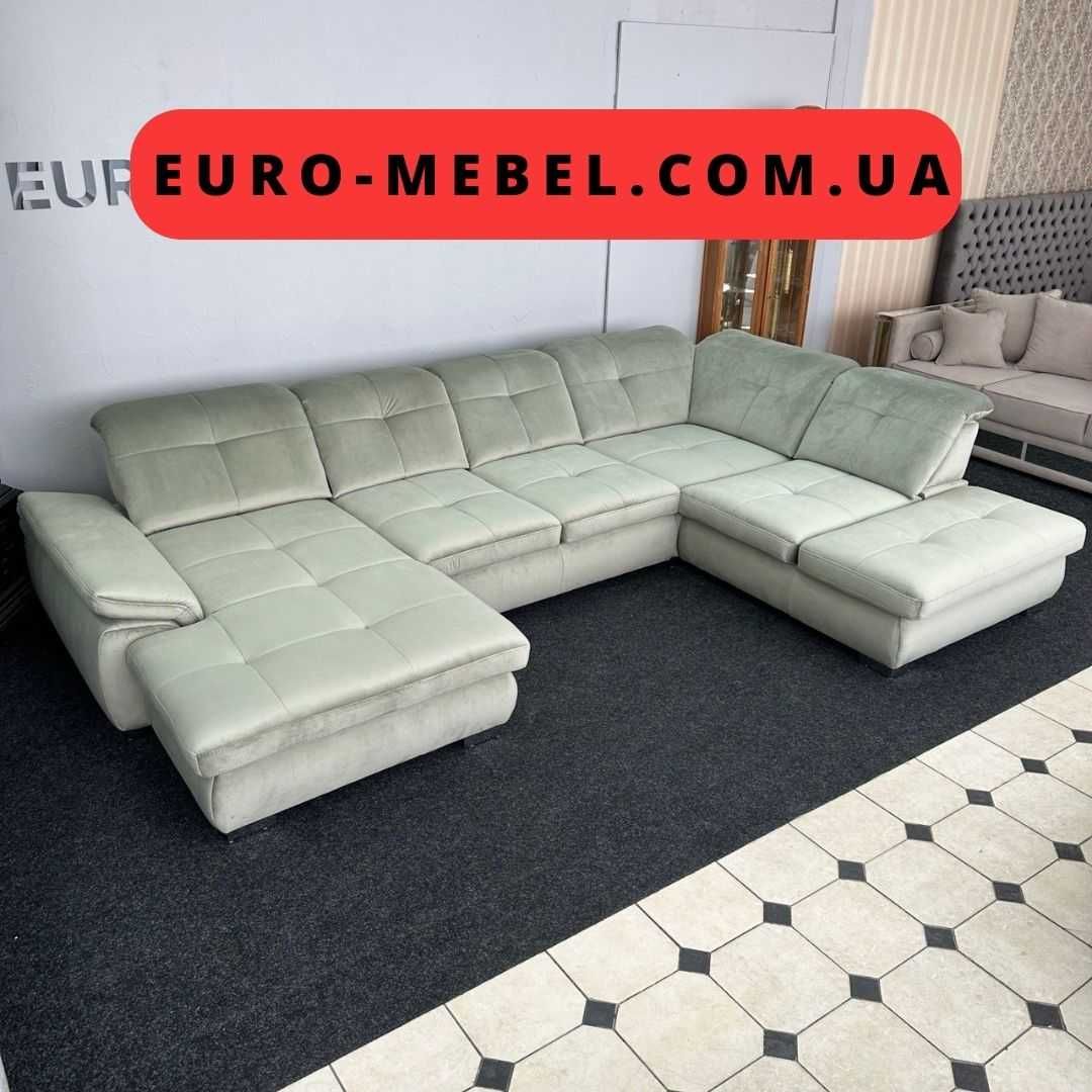 Великий новий диван в тканині Німеччина