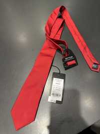 Czerwony krawat jedwabny Bytom