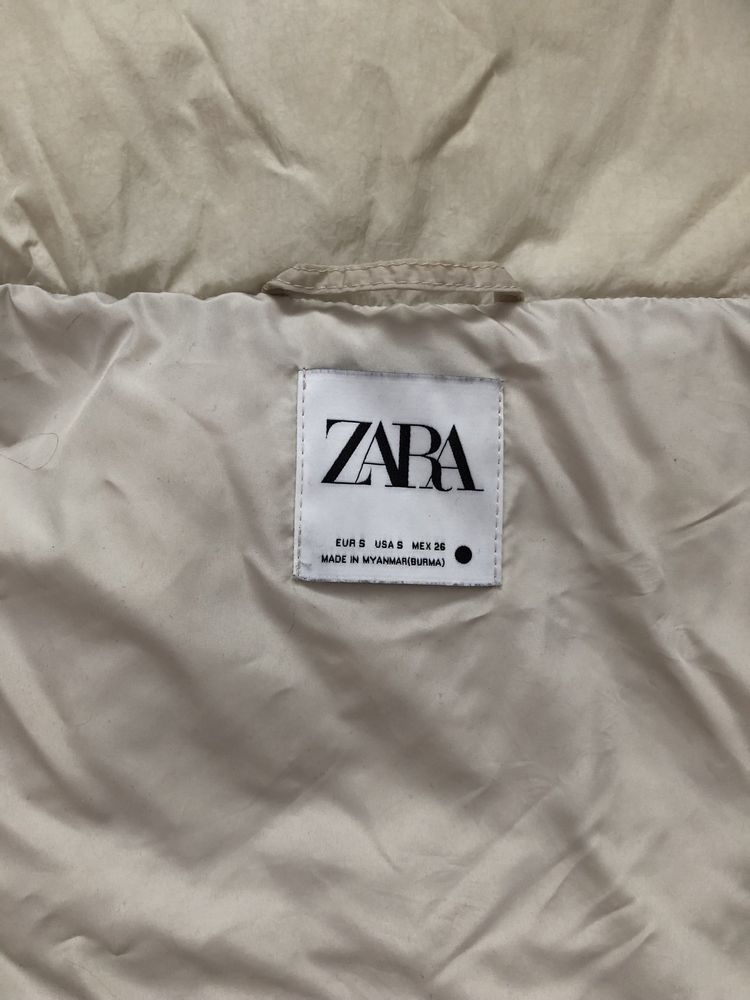 Куртка зимова коротка Zara