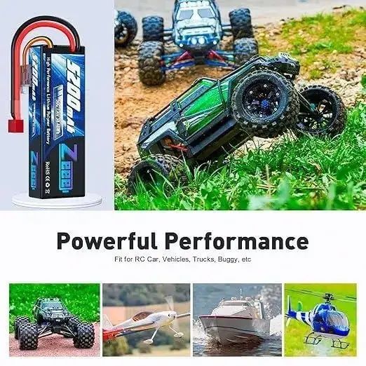 Zeee Power Аккумулятор Zeee High 5200 мАч 7.4 В литий-полимерная