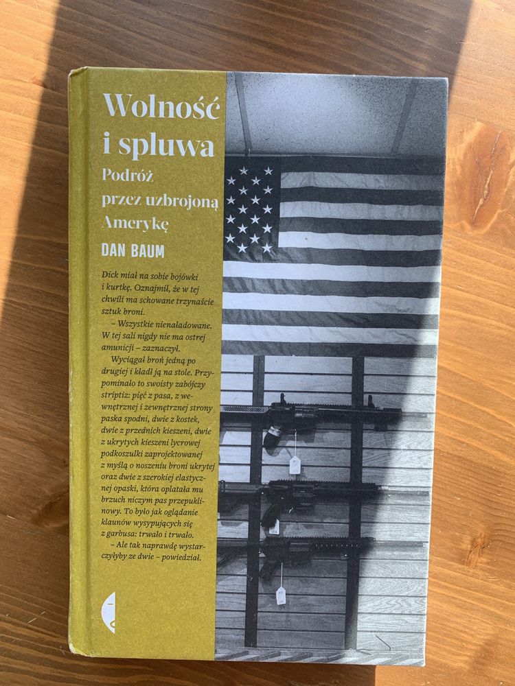 Wolność i spluwa Dan Baum seria amerykańska książka