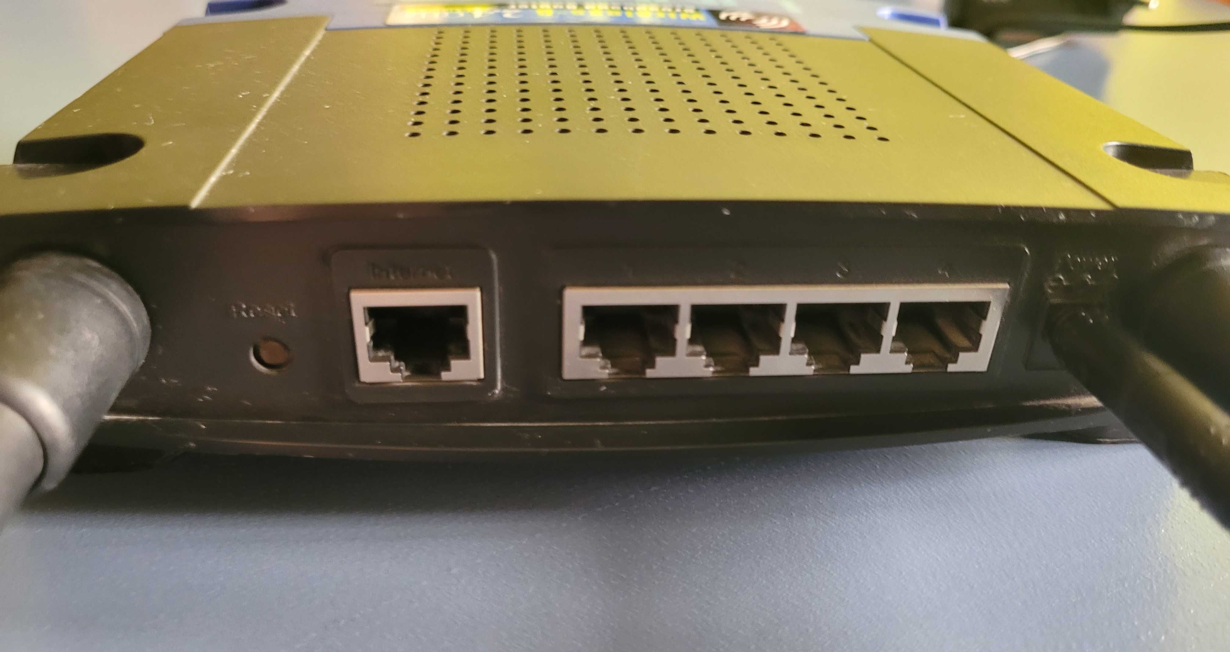 Router Wi-Fi Linksys WRT54G ver.6 z zasilaczem