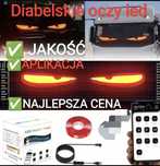 Duże Oczy Led 60x12 cm TiR Diabelskie oczy aplikacja