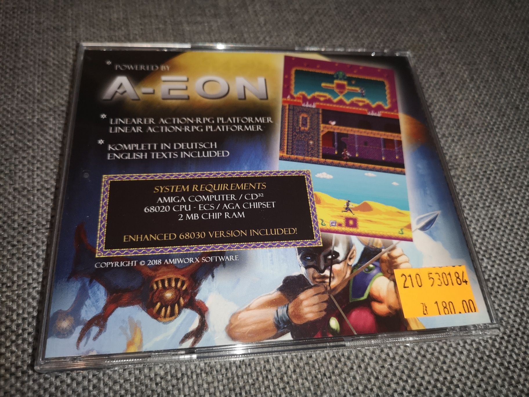 Heroes of Gorluth AMIGA CD32 gra (jak nowa) kioskzgrami