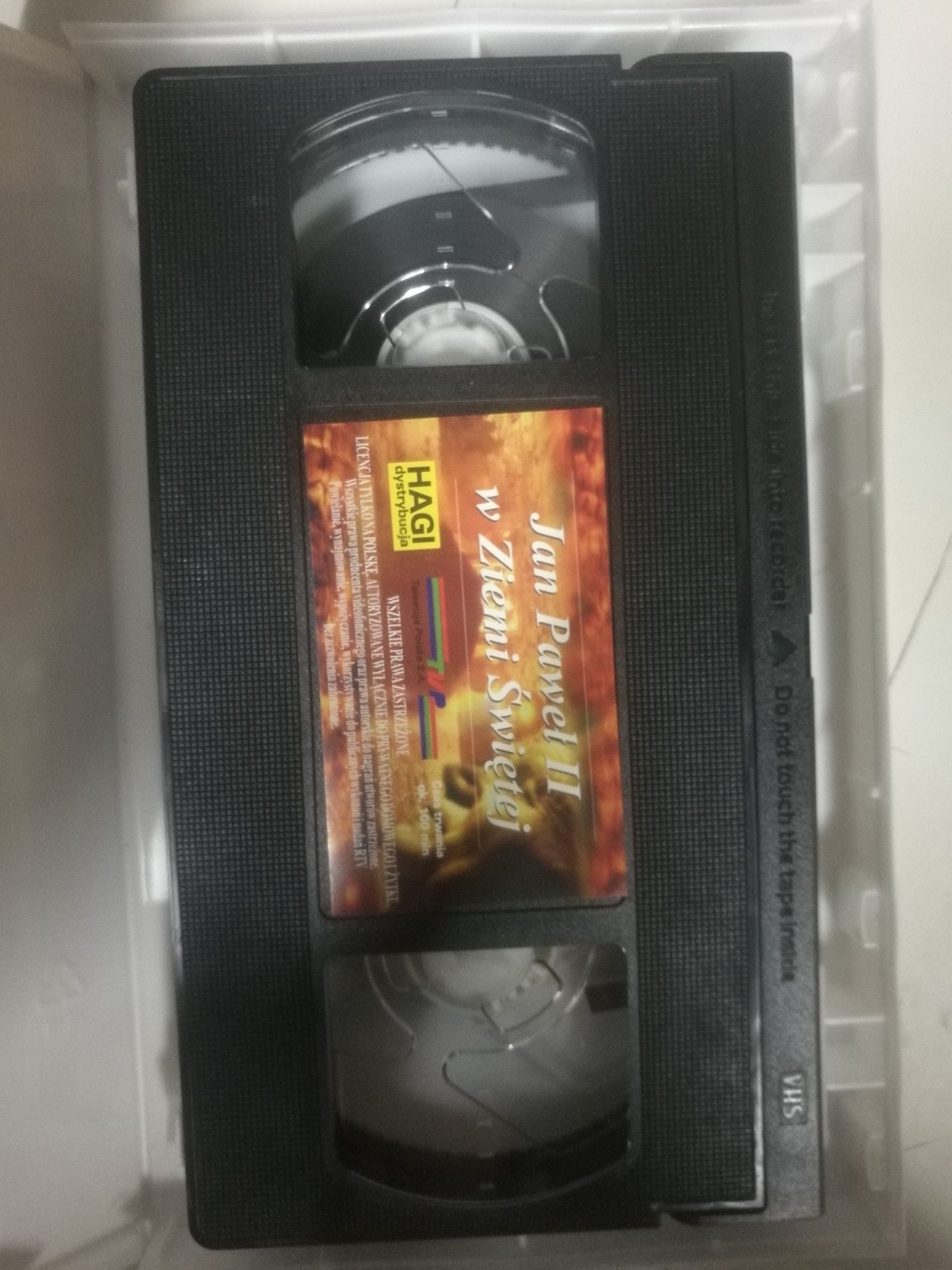 Kaseta VHS Jan Paweł II w Ziemi Świętej rok 2000