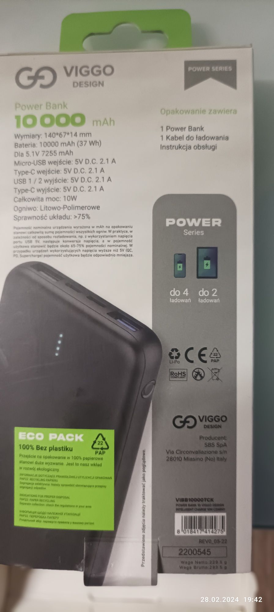 PowerBank 10000mAh