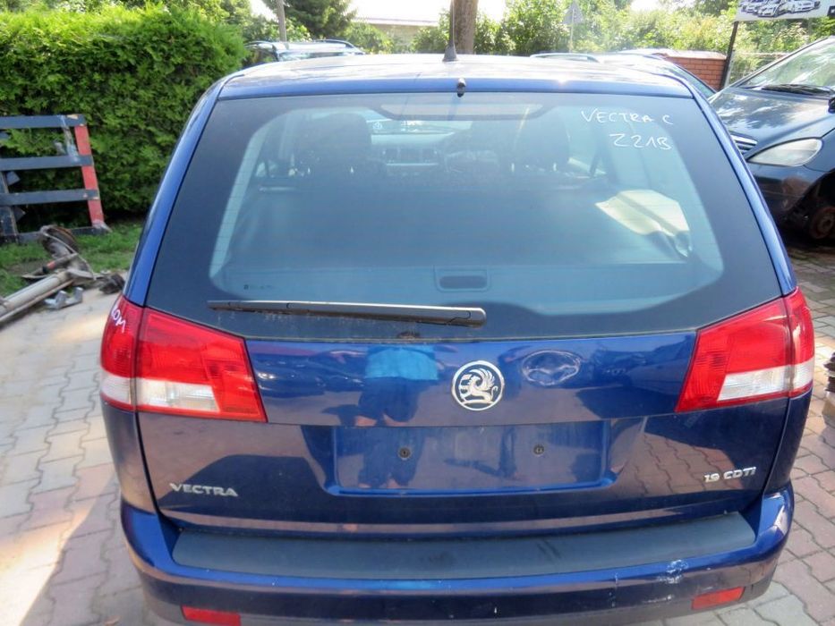 KLAPA BAGAŻNIKA TYLNA VECTRA C LIFT KOMBI Z21B NIEBIESKI OPEL 2005-2008
