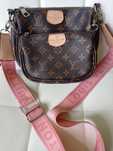Torebka podwójna Louis Vuitton