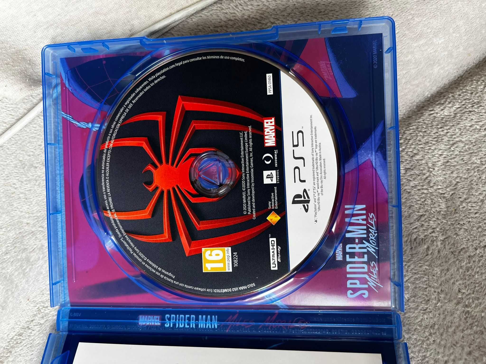 Jogo PS5 : Spiderman Miles Morales (novo)