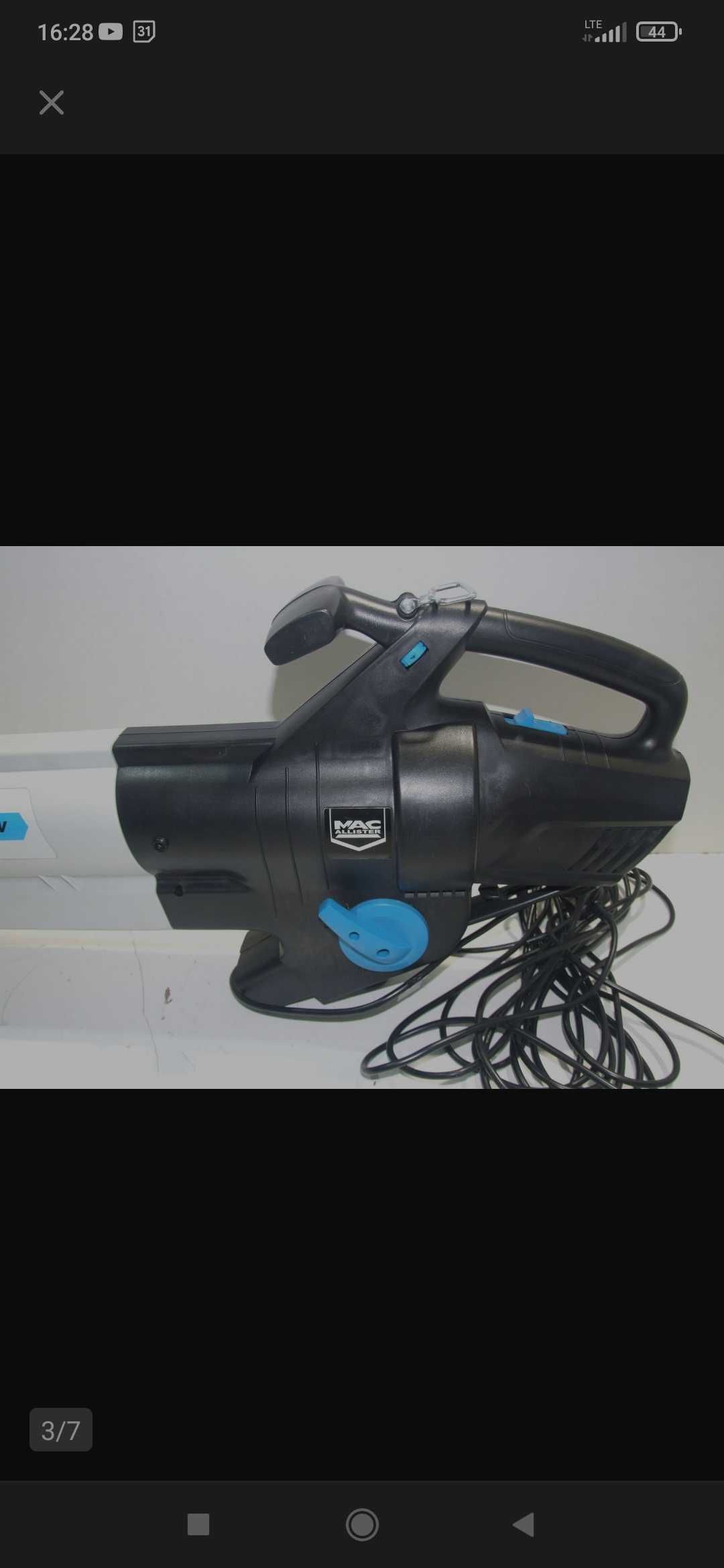 Dmuchawa odkurzacz MacAllister 2800 Watt