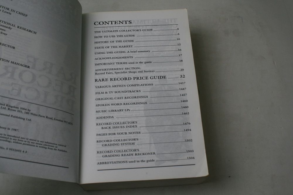 Livro - Record Collector - Rare Record Price Guide 2006