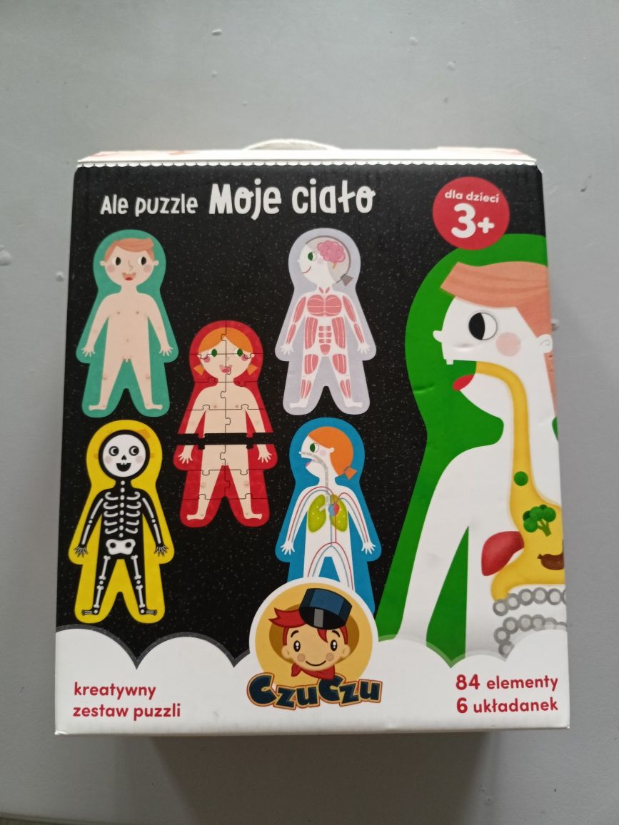 CzuCzu puzzle Moje ciało kompletne