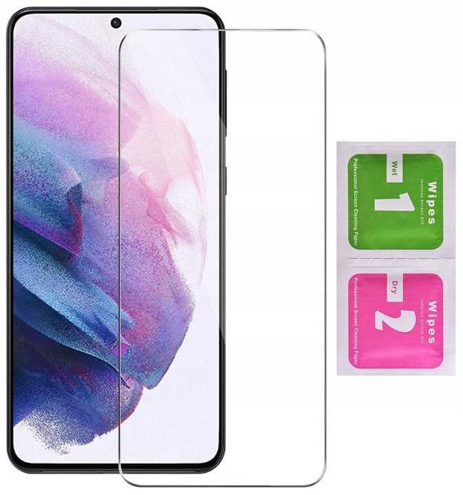 Etui Case Flip Clear View do Samsung Galaxy S21 FE + Szkło