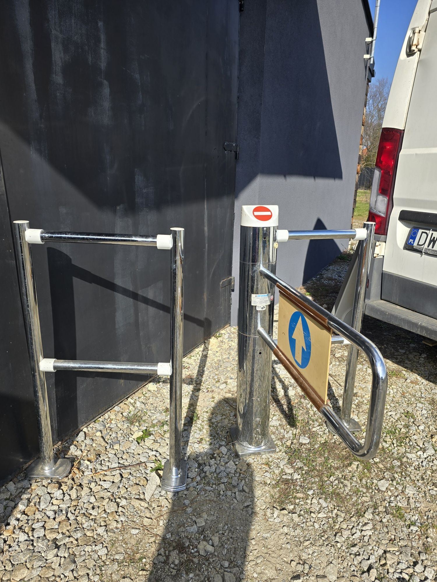 Bramka wejściowa Wanzl wyposażenie sklepu wejscie automat