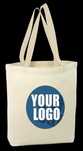 Torba bawełniana shopper duża na zakupy TWOIM LOGO 42x38cm od 1 szt