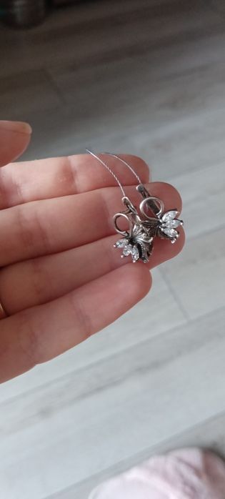 Срібні сережки 925 проба