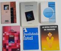 Lote 5 livros Gestão Engenharia Produção