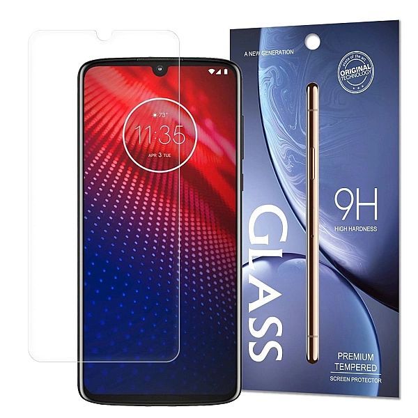 Szkło hartowane płaskie 9h do Motorola Moto Z4