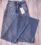 Джинси wide leg Zara з високою посадкою