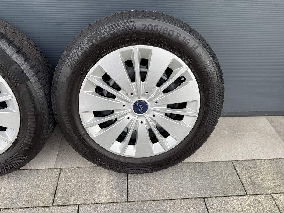 KOŁA Zimowe 205/60 5x108 R16 Ford Focus MK3 MK 4 MK5 , Ford Mondeo