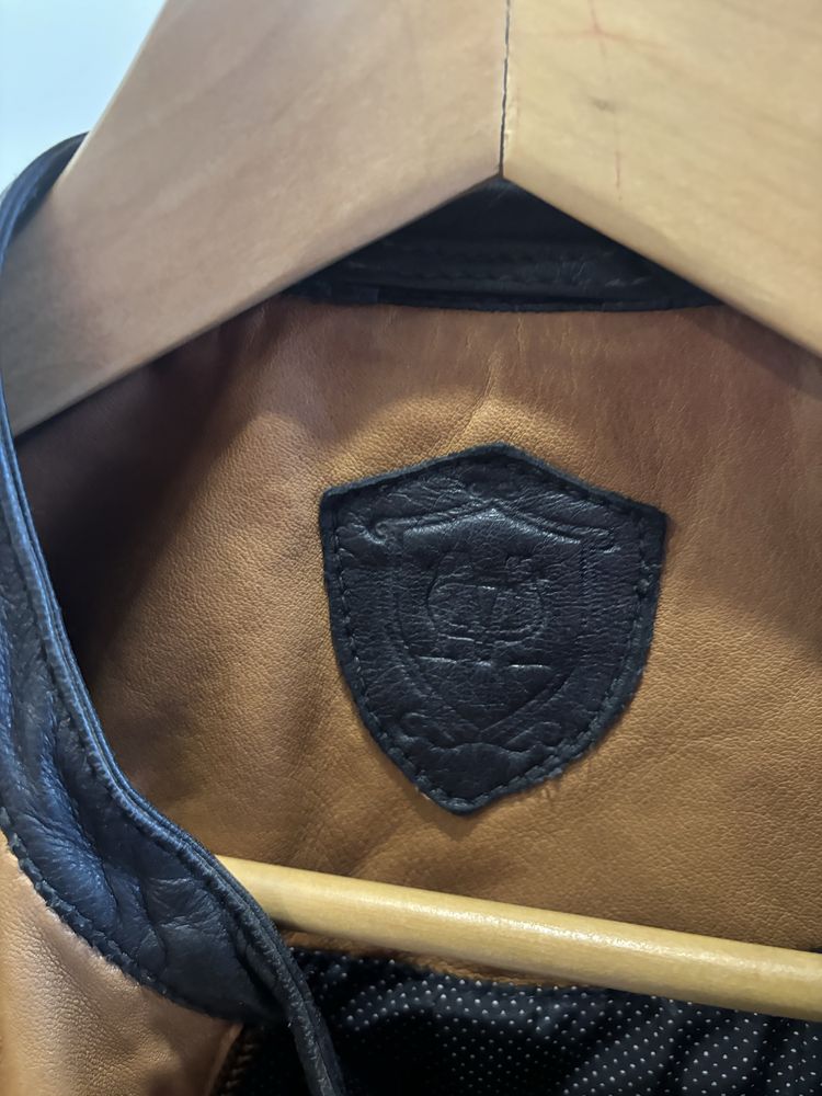 Casaco Senhora Pele - Massimo Dutti - Camel