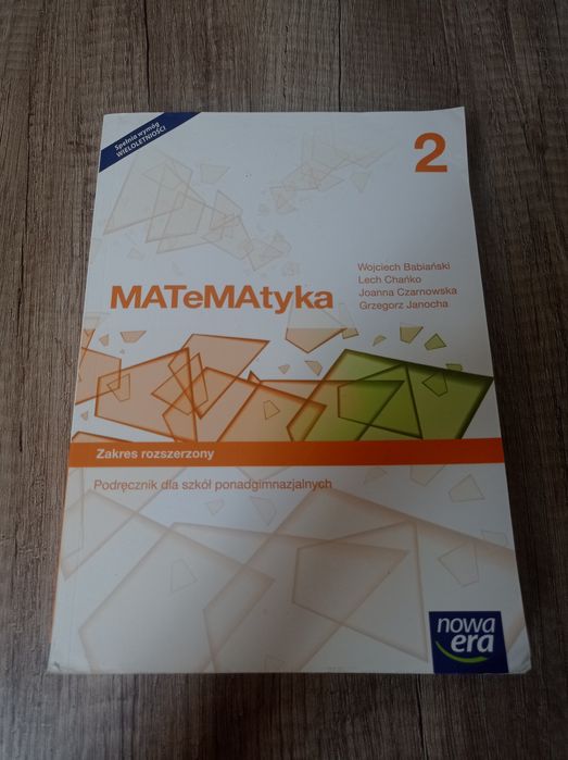Matematyka 2 dla szkół ponadgimnazjalnych
