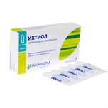 Czopki na hemoroidy  Ichtiol supp. 200mg No10