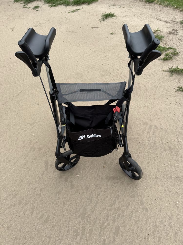 TIGER mobilex. podpórka inwalidzka czterokołowa.