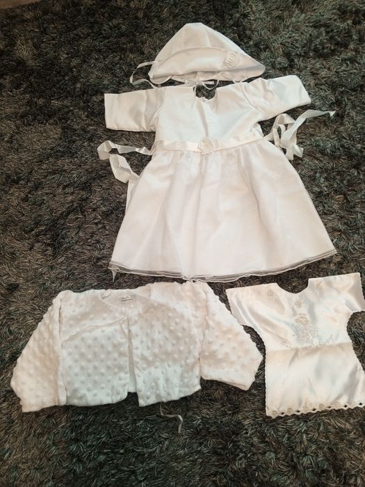 Komplet do chrztu dla dziewczynki r 86