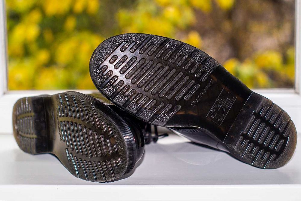 Черевики Dr. Martens Rainbow Patent Lamper 1460 Ws Black 42 р оригінал